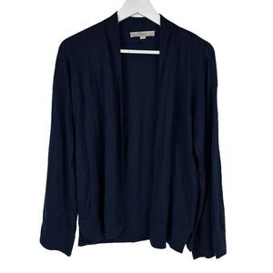 Loft Blue Open Front Cardigan size Small